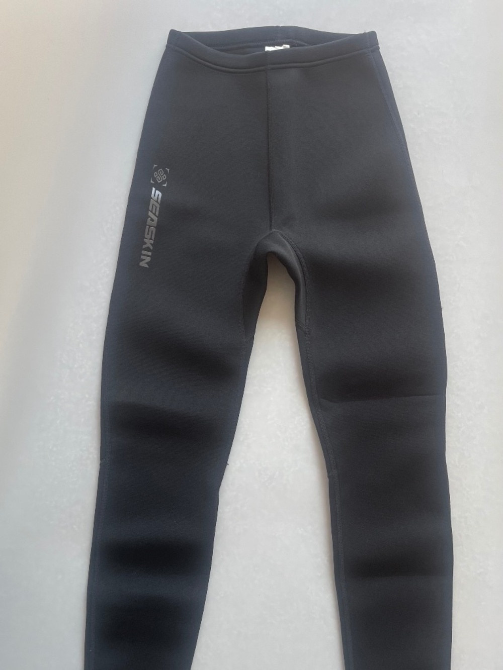 SEASKIN XS Black Neoprene Wetsuit Pants Surf Dive Swim NEW
